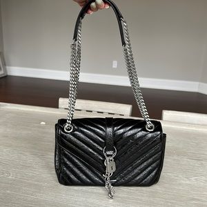 YSL Black Monogram Punk Bag size Medium